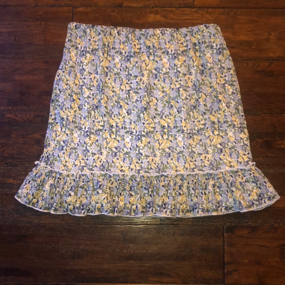 Forever 21 floral skirt